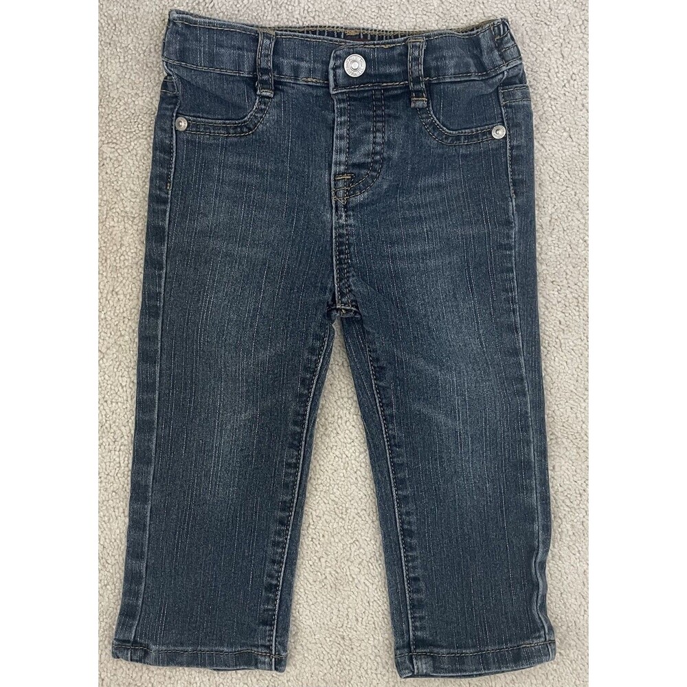 Seven for all Mankind Denim Jeans Elastic Waist Size 18 Months Toddler Jeans